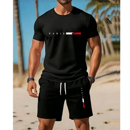 📢📢50% OFF !! ⏰ Men’s Printed 2-Piece Set