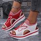 📢📢50% OFF !! ⏰Women's Casual Peep-Toe Platform Beach Sandals