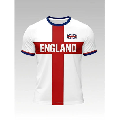 ⚽World Cup Hot Selling👕 Men’s Red Cross Graphic Tee