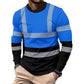 📢📢40% OFF !! ⏰Men's Printed Round-neck Long-sleeve Shirt