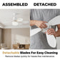 📢📢50% OFF !! ⏰2-in-1 Cooling LED Ceiling Fan