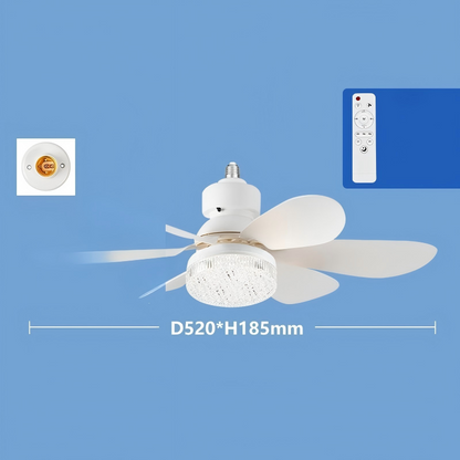 📢📢50% OFF !! ⏰2-in-1 Cooling LED Ceiling Fan