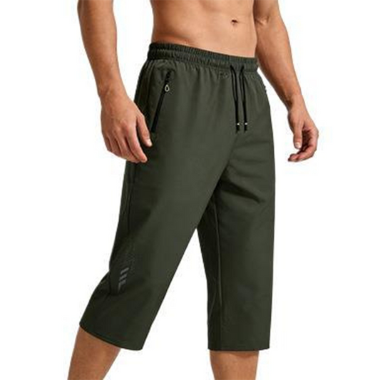 📢📢30% OFF !! ⏰Men's Quick-Dry 3/4 Capri Jogger Pants