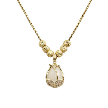 🌸 50% OFF NOW! 🌸Elegant Tulip Pendant Necklace
