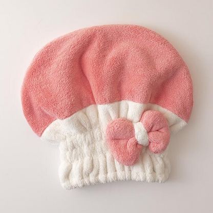 👚 50% OFF NOW! 🌸Super Absorbent Bowknot Hair Drying Cap