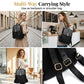 🌸 40% OFF NOW! 🌸Women PU Leather Backpack Fashion Shoulder Bag for Travel