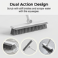 📢📢50% OFF !! ⏰2-in-1 Grout & Corner Scrubber Brush with Squeegee🧹