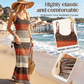 🌸 50% OFF NOW! 🌸Women's Slim Fit Striped Maxi Dress