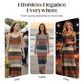 🌸 50% OFF NOW! 🌸Women's Slim Fit Striped Maxi Dress