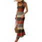 🌸 50% OFF NOW! 🌸Women's Slim Fit Striped Maxi Dress