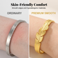 🌸 50% OFF NOW! 🌸18K Gold Plated Leaf Open Cuff Bracelet | Adjustable Stainless Steel Nature Bangle for Women