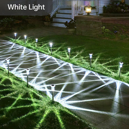 📢📢50% OFF !! ⏰ 6 PCS Solar Waterproof Landscape Lights for Outdoor Courtyard
