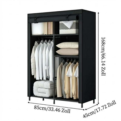 ⏳🔥LIMITED-TIME 50% OFF! ⏰Easy-to-assemble wardrobe made of non-woven fabric