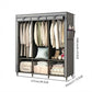 ⏳🔥LIMITED-TIME 50% OFF! ⏰Easy-to-assemble wardrobe made of non-woven fabric
