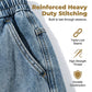 📢📢50% OFF !! ⏰Men‘s High Street Loose Denim Shorts