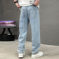 📢📢50% OFF !! ⏰Men's Loose Fit Straight Leg Pants with Classic Pockets