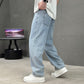 📢📢50% OFF !! ⏰Men's Loose Fit Straight Leg Pants with Classic Pockets
