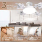 📢📢50% OFF !! ⏰Remote-Controlled LED Ceiling Fan Light