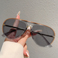 📢📢50% OFF !! ⏰ Women's Retro Double-Bridge Sunglasses – UV400 Protection & Gradient Lenses ✨