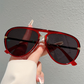 📢📢50% OFF !! ⏰ Women's Retro Double-Bridge Sunglasses – UV400 Protection & Gradient Lenses ✨