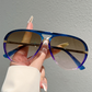 📢📢50% OFF !! ⏰ Women's Retro Double-Bridge Sunglasses – UV400 Protection & Gradient Lenses ✨