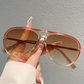 📢📢50% OFF !! ⏰ Women's Retro Double-Bridge Sunglasses – UV400 Protection & Gradient Lenses ✨