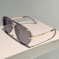 📢📢50% OFF !! ⏰ Women's Retro Double-Bridge Sunglasses – UV400 Protection & Gradient Lenses ✨