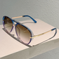 📢📢50% OFF !! ⏰ Women's Retro Double-Bridge Sunglasses – UV400 Protection & Gradient Lenses ✨