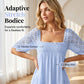 🌸 40% OFF NOW! 🌸Women's Square Neck Smocked Dress