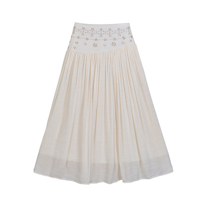 🌸 50% OFF NOW! 🌸 Women's High Waist A-Line Long Skirt