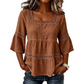 📢📢60% OFF !! ⏰ Elegant Square Neck Summer Blouse