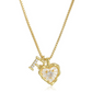 📢📢50% OFF !! ⏰Heart Shaped Letters Micro Pave Chain Necklace