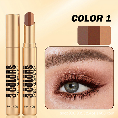 🌸 Buy 1 Get Free 1! 🌸 3-in-1 Gradient Eyeshadow Stick ✨