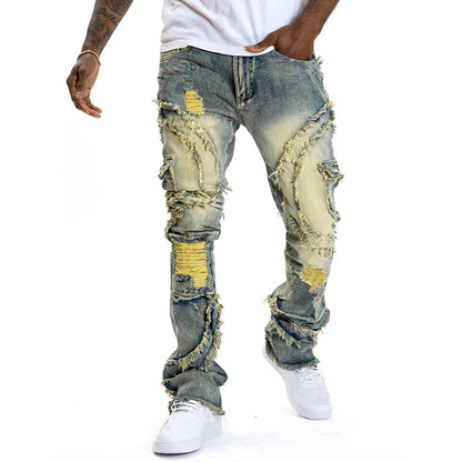 📢📢40% OFF !! ⏰Men's Classic Stretch Flare Jeans