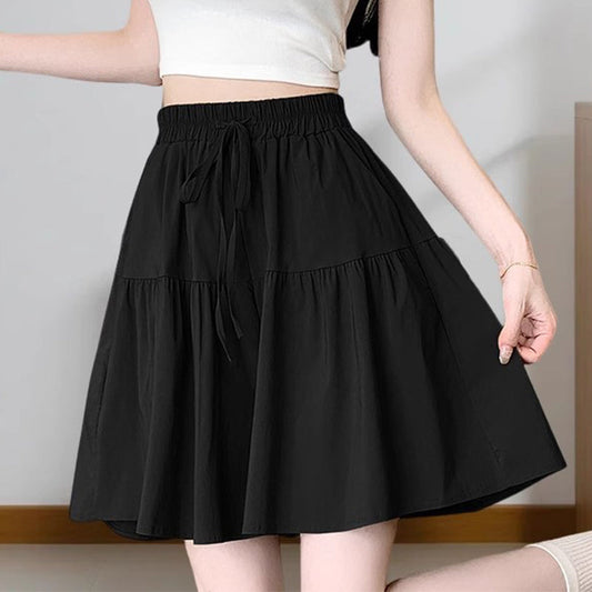 🌸 50% OFF NOW! 🌸Women High Waist Skirt Pants Wide Leg Ruffle Culottes