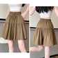 🌸 50% OFF NOW! 🌸Women High Waist Skirt Pants Wide Leg Ruffle Culottes