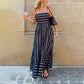 🌸 60% OFF NOW! 🌸Women's Striped Cami Maxi Dress