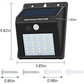 📢📢50% OFF !! ⏰Solar Powered Motion Sensor Wall Light
