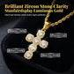 🌸 40% OFF NOW! 🌸Copper Inlaid Zircon Cross Charm Pendant