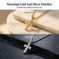 🌸 40% OFF NOW! 🌸Copper Inlaid Zircon Cross Charm Pendant