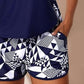 🌸 50% OFF NOW! 🌸Color-Blocking Printed Loose Swimsuit Set