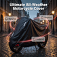 📢📢50% OFF !! ⏰Ultimate All-Weather Motorcycle Cover