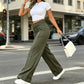 🌸 50% OFF NOW! 🌸Women's High Waisted Straight Leg Trousers