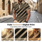 📢📢50% OFF !! ⏰Men's Geometric Print Collared Shirts