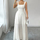 🌸 50% OFF NOW! 🌸Women's Sleeveless Square Neck Split Maxi Dress