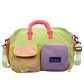 📢📢40% OFF !! ⏰Casual Color Block Overnight Bag