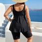 📢📢30% OFF !! ⏰Women's Flowy Tankini Top and Shorts Bathing Suit