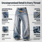 🌸 60% OFF NOW! 🌸Women's Rhinestone Wide Leg Jeans