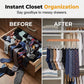 📢📢50% OFF !! ⏰Multi-Clip Wooden Hanger for Closet Organization