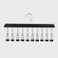 📢📢50% OFF !! ⏰Multi-Clip Wooden Hanger for Closet Organization